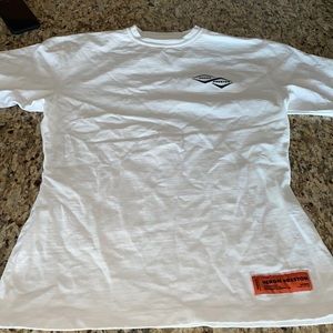 Heron preston white t-shirt men